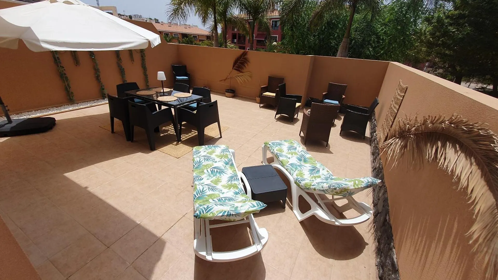 Appartement Renove 2 Chambres, Grande Terrasse S-O, Parking Prive Palm-mar