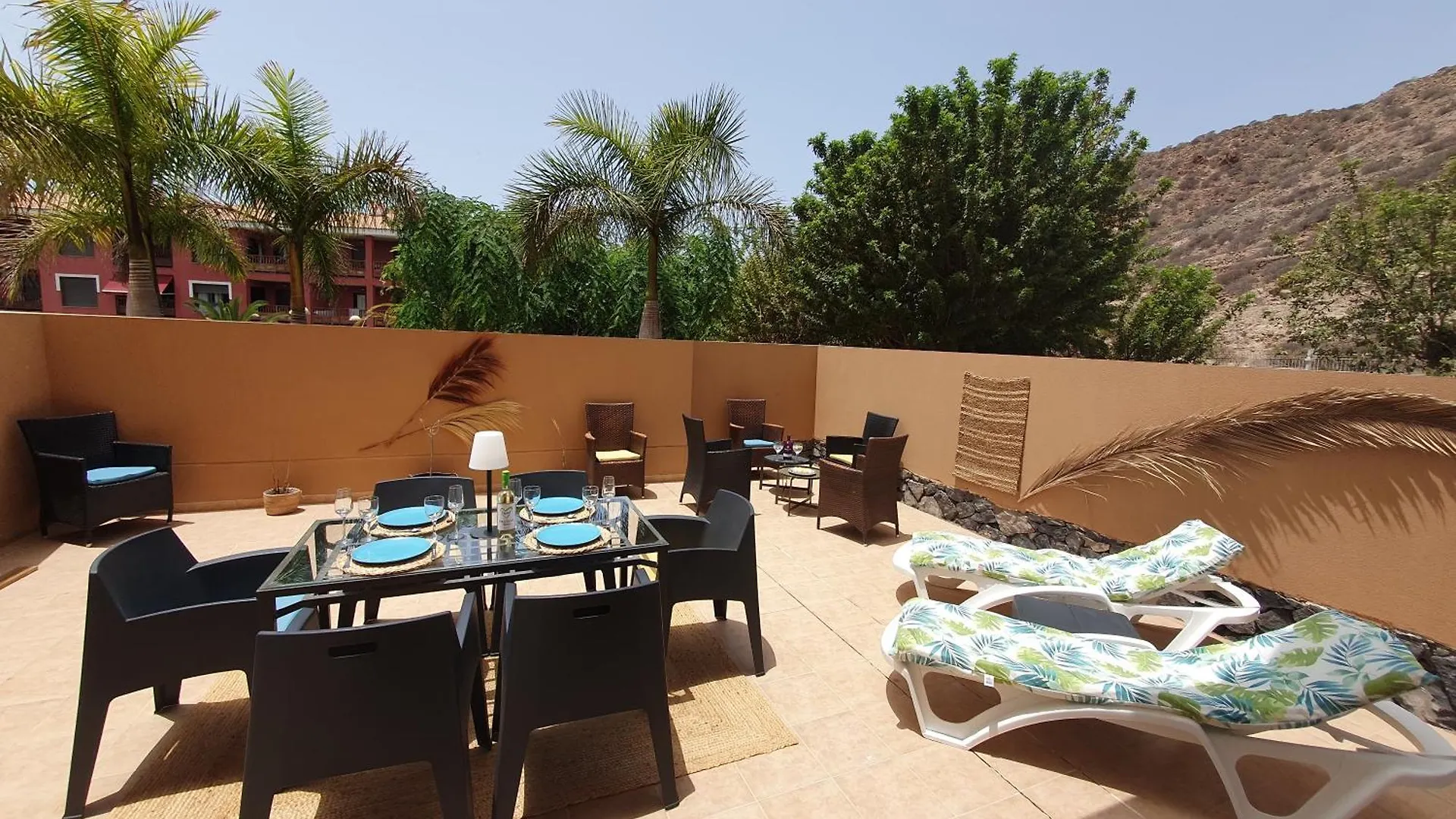 Appartement Renove 2 Chambres, Grande Terrasse S-O, Parking Prive Palm-mar